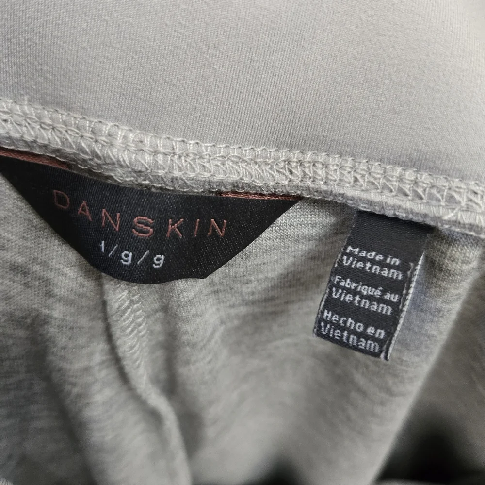 Danskin Heather Gray Casual Pants Sz Large - Picture 5 of 6